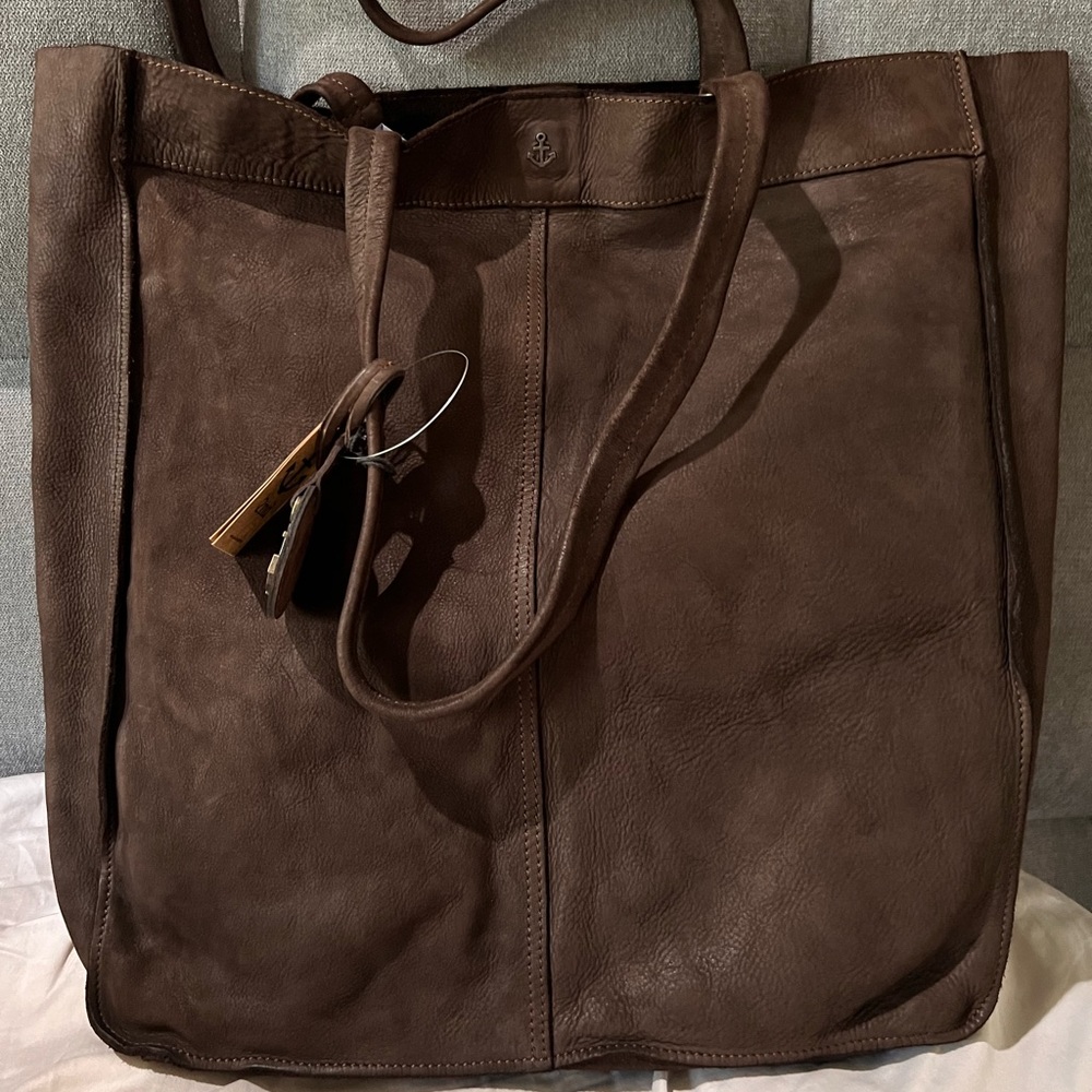Gorgeous Rich Brown Leather Harbour 2nd Tote
